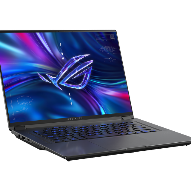 Rog Flow X16 Gray Front Right